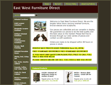 Tablet Screenshot of eastwestfurnituredirect.com